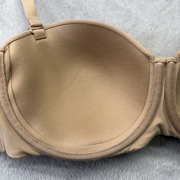 Skims Womens Bra 38C Nude Clay Stapless Fits Everybody Ba-BAN-9055 - Picture 8 of 13